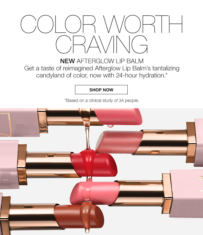 JAN 2026 AFTERGLOW LIP BALM Launch Evergreen