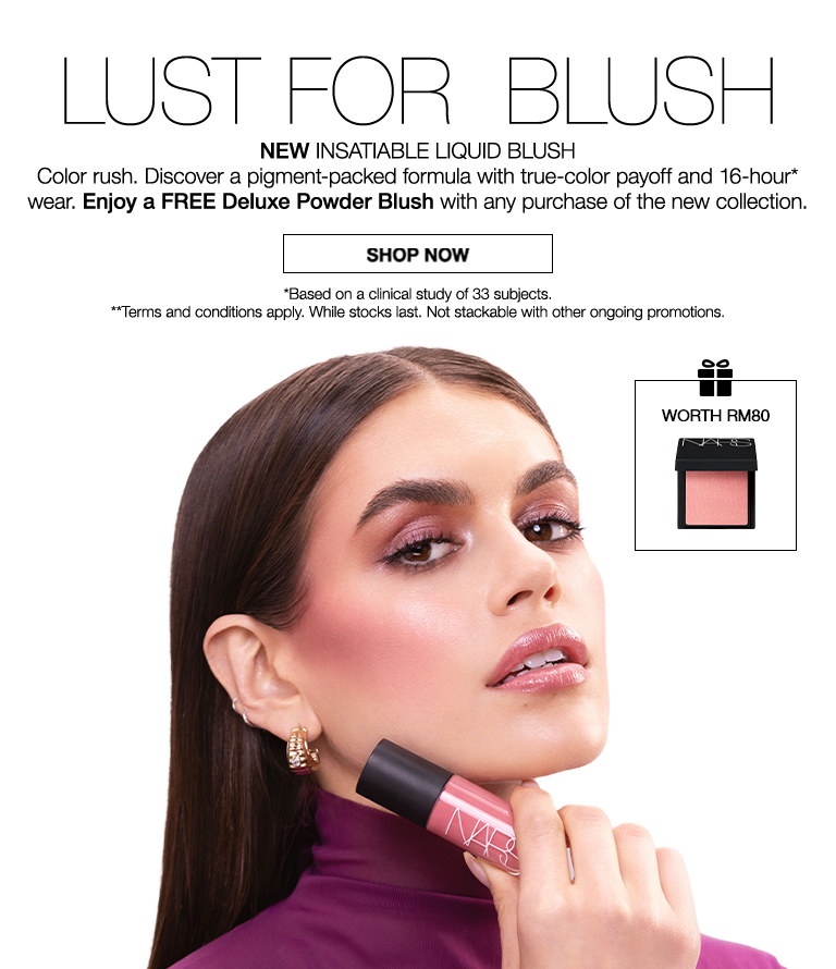 1st Main sliding banner: Lust For Blush